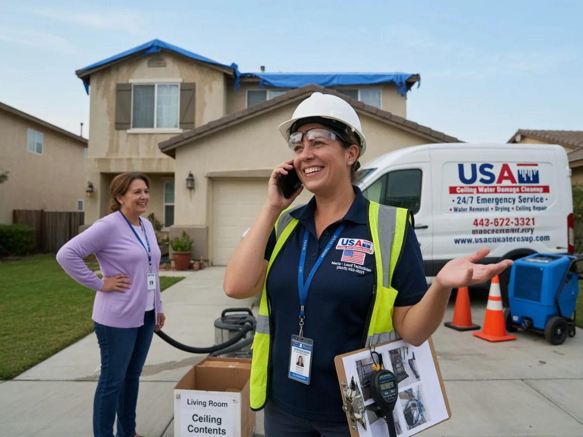 Ceiling Water Damage Restoration Bellefontaine, OH FAQs