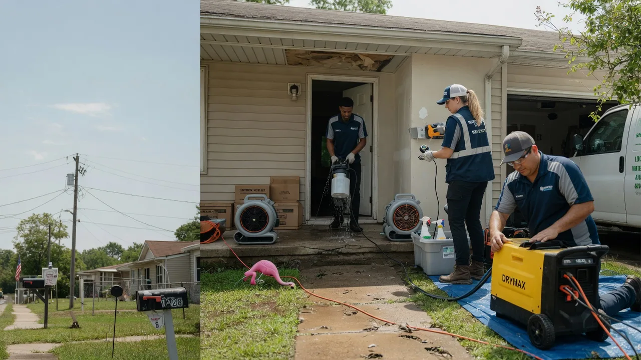 Storm Damage Water Removal in Bellefontaine, OH near me
